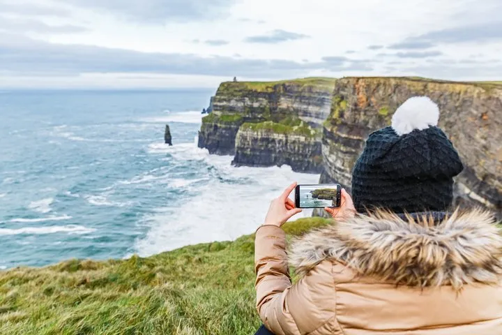 Wild Atlantic Way and Galway on a day trip from Dublin to the Cliffs of Moher, County Clare, Ireland