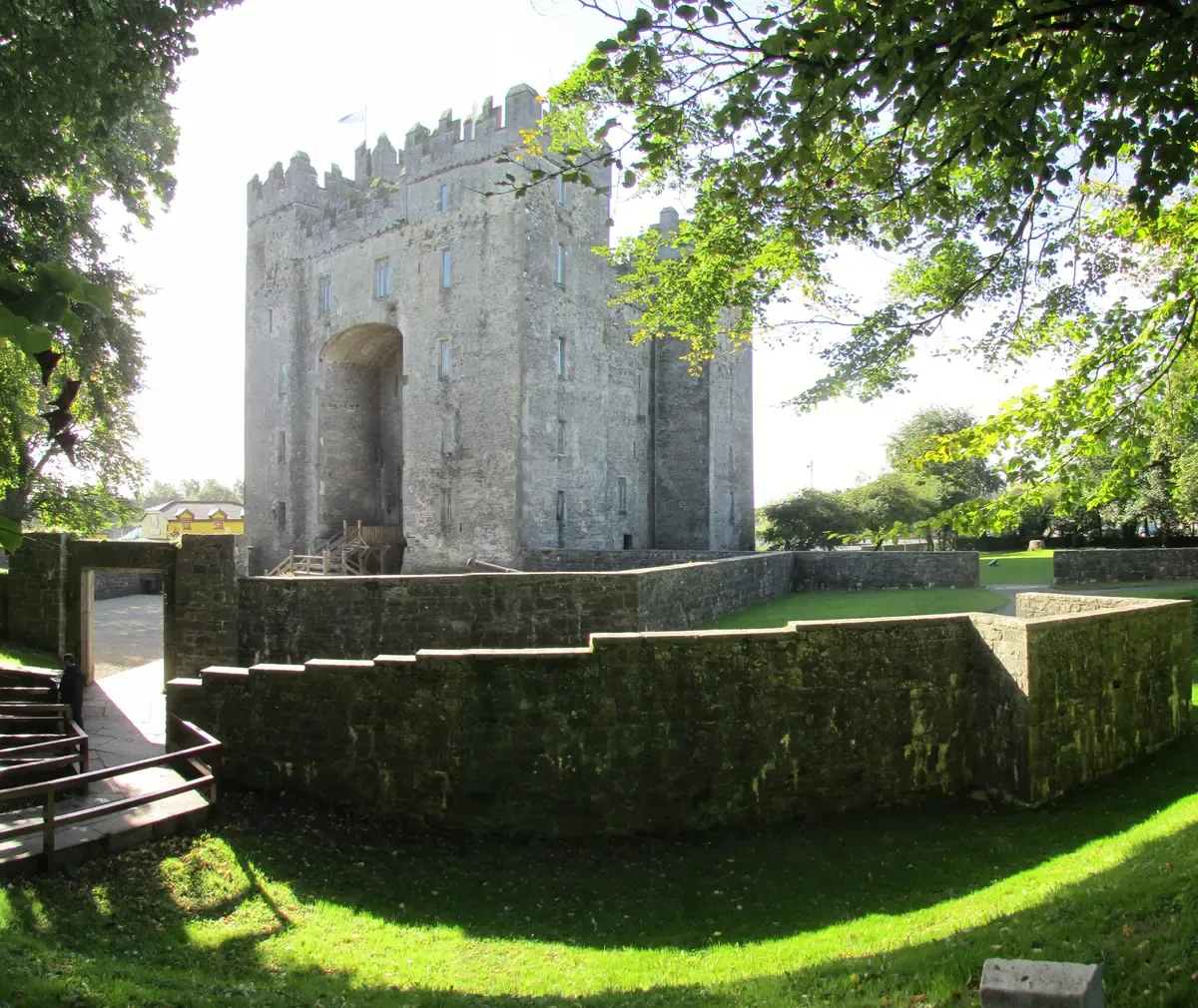 Bunratty Castle in County Clare, a stop on day trips from Dublin to Cliffs of Moher, Ireland